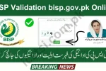 BISP Validation bisp.gov.pk Online