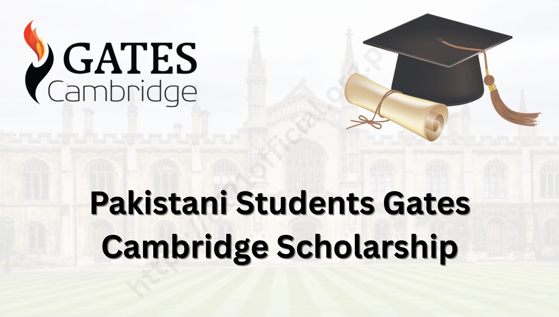 Pakistani Students Can Now Apply for Gates Cambridge Scholarship 2026 – Complete Guide