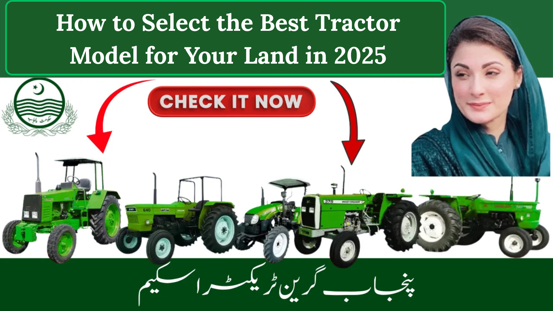 How to Select the Best Tractor Model for Your Land in 2025