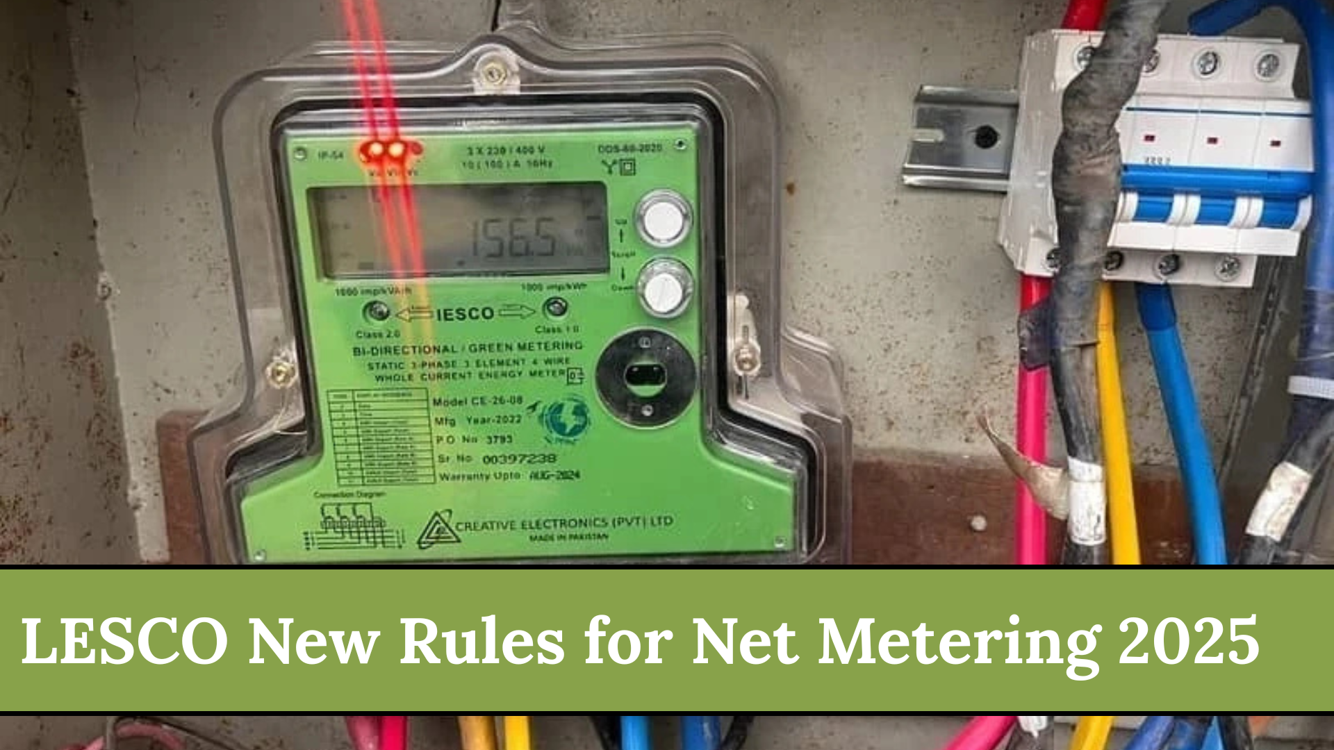 LESCO New Rules for Net Metering 2025