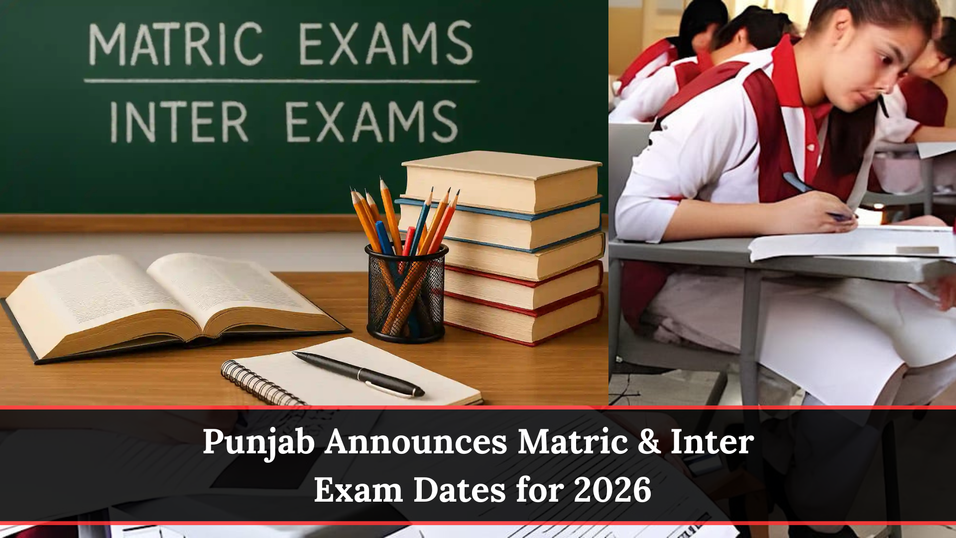 Punjab Announces Matric & Inter Exam Dates for 2026