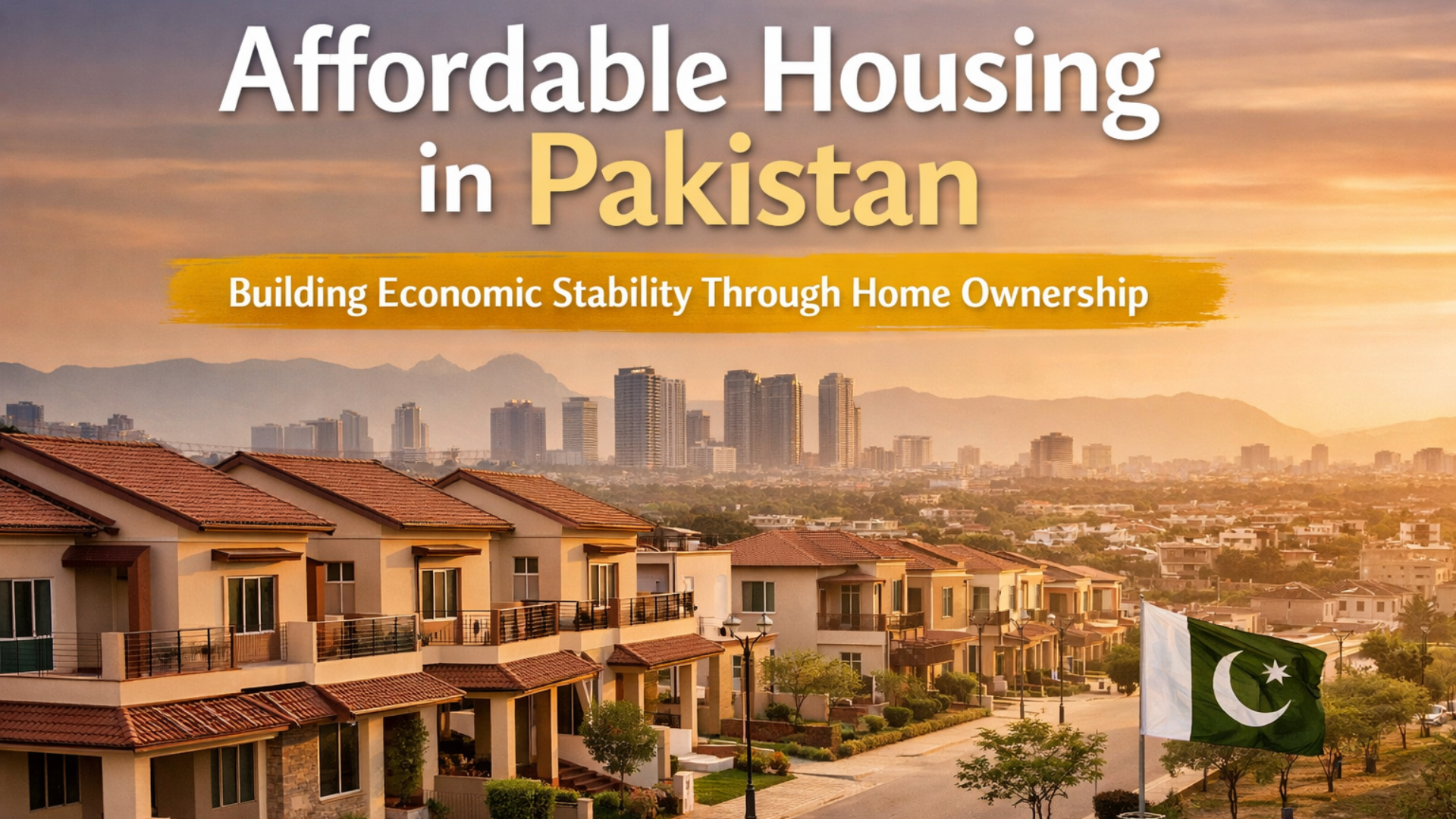 Affordable Housing in Pakistan: Building Economic Stability Through Home Ownership