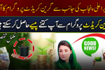 CM Punjab Green Credit Program 2026
