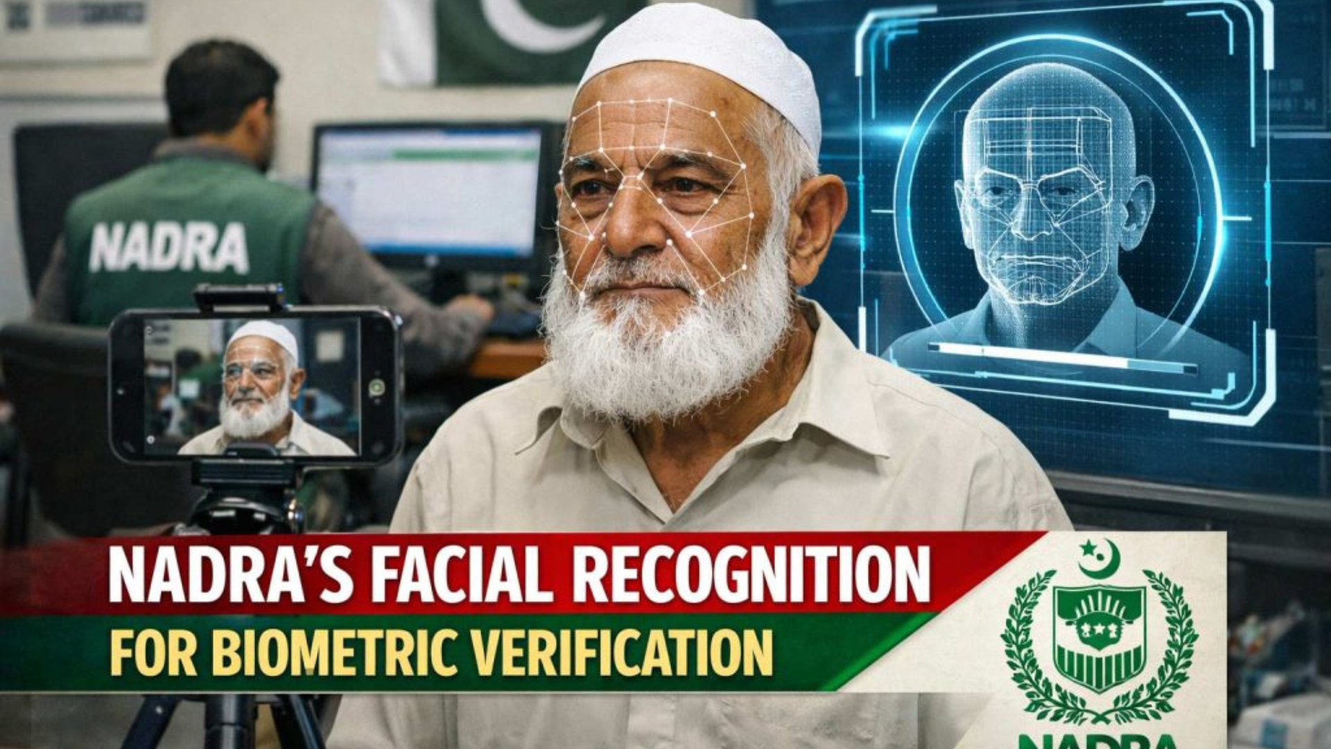 NADRA Launches Facial Recognition for Biometric Verification in Pakistan